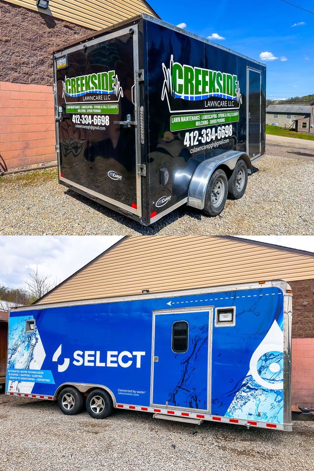 Trailer Vinyl Wraps Near Pittsburgh, PA | Octane Customs